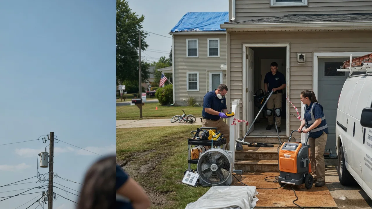 Water Damage Repair in Lima, IL near me